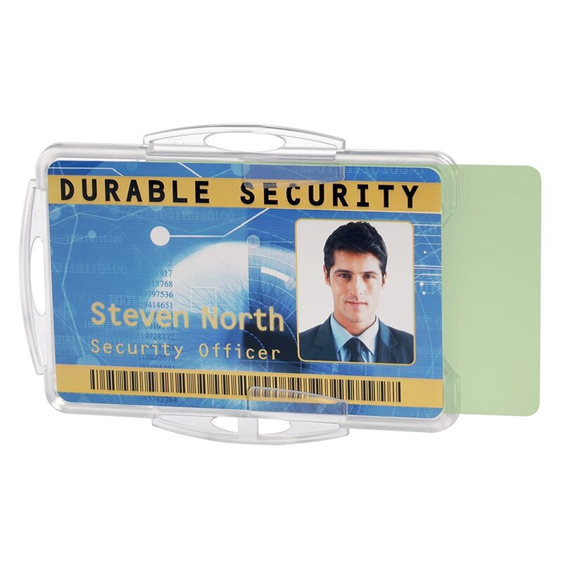 Dvigubas dėklas magnetinėms kortelėms DURABLE, 54 x 85 mm 2 Dvigubas dėklas magnetinėms kortelėms DURABLE, 54 x 85 mm 2
