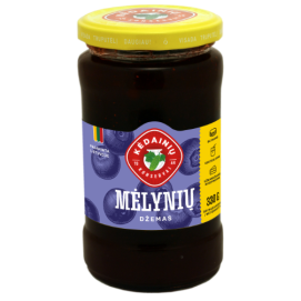 Džemas KĖDAINIŲsu mėlynėmis, 330g