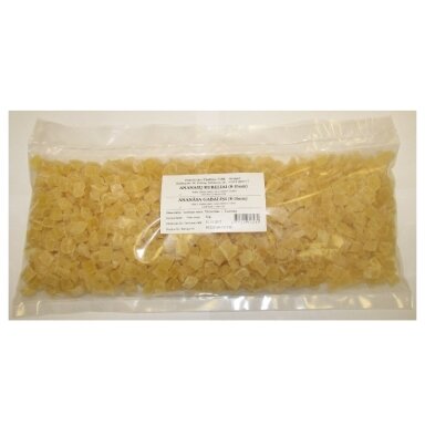 Džiovinti ananasai, 1 kg