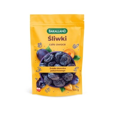 Džiovintos slyvos, BAKALLAND, 100 g