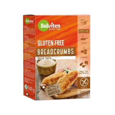 Džiūvėsėliai BALVITEN GLUTEN FREE, 500 g