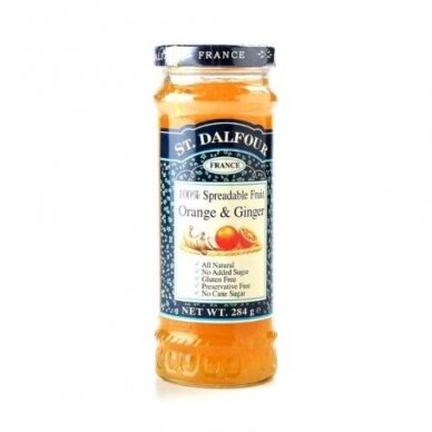 Džemas ST DALFOUR, imbierų ir apelsinų, 284 g