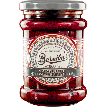 Džiovintų pomidorų užtepėlė BORNIBUS, 245 g Džiovintų pomidorų užtepėlė BORNIBUS, 245 g