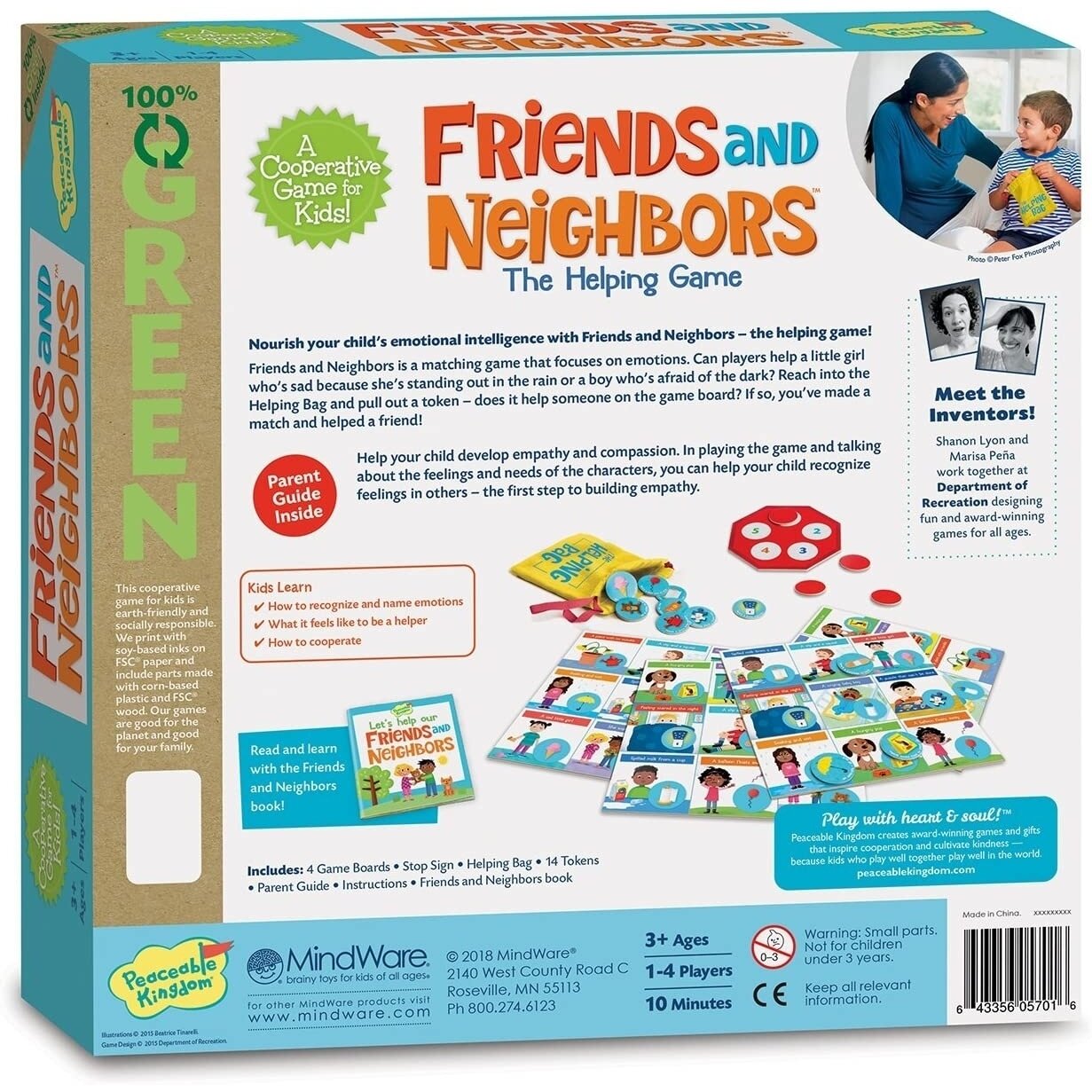 Edukacinis stalo žaidimas „Friends &amp; Neighbors” 4