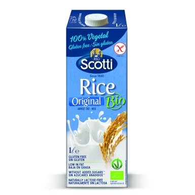 Ekologiškas ryžių gėrimas SCOTTI, 1 l, LT-EKO-001 (M) Ekologiškas ryžių gėrimas SCOTTI, 1 l, LT-EKO-001 (M)