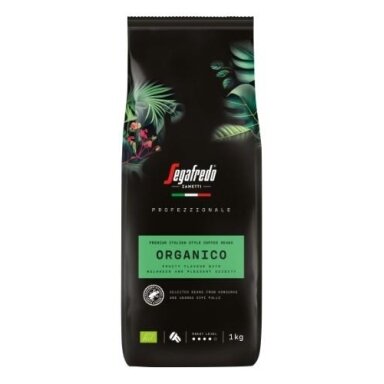 Ekologiškos kavos pupelės SEGAFREDO Profezzionale Organico, 1 kg LT-EKO-001