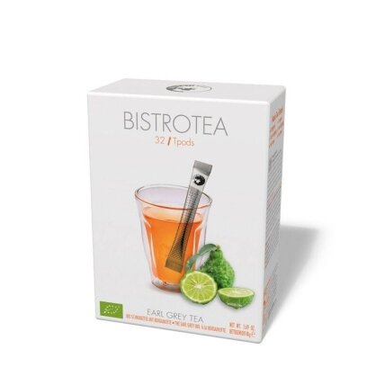 Ekologiška juodoji arbata BISTRO Earl Grey, lazdelės, 32 vnt, LT-EKO-001 Ekologiška juodoji arbata BISTRO Earl Grey, lazdelės, 32 vnt, LT-EKO-001
