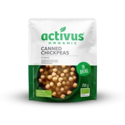 Ekologiški avinžirniai sūryme ACTIVUS, plast. maišelyje, 250g LT-EKO-001 Ekologiški avinžirniai sūryme ACTIVUS, plast. maišelyje, 250g LT-EKO-001