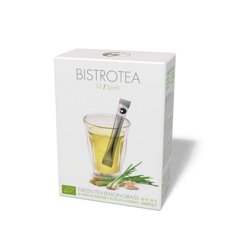 Ekologiška žalioji arbata su citrinžole BISTRO, lazdelės, 32 vnt, LT-EKO-001 Ekologiška žalioji arbata su citrinžole BISTRO, lazdelės, 32 vnt, LT-EKO-001