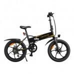 Elektrinis dviratis ADO A20+, Juodas