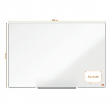 Emaliuota baltoji magnetinė lenta NOBO Impression Pro, 90x60 cm 3