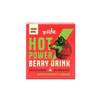 Energetinė tyrė baltaisiais serbentais ir imbieru MASHIE HOT POWER, 40 ml × 2 vnt.