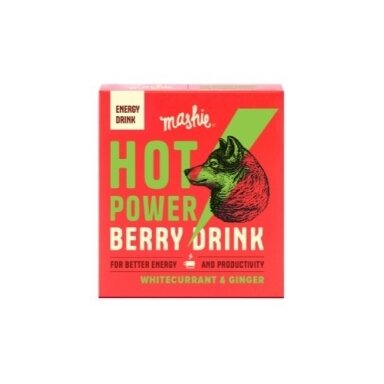 Energetinė tyrė baltaisiais serbentais ir imbieru MASHIE HOT POWER, 40 ml × 2 vnt.