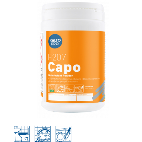 F 207 Capo Dezinfekavimo priemonė