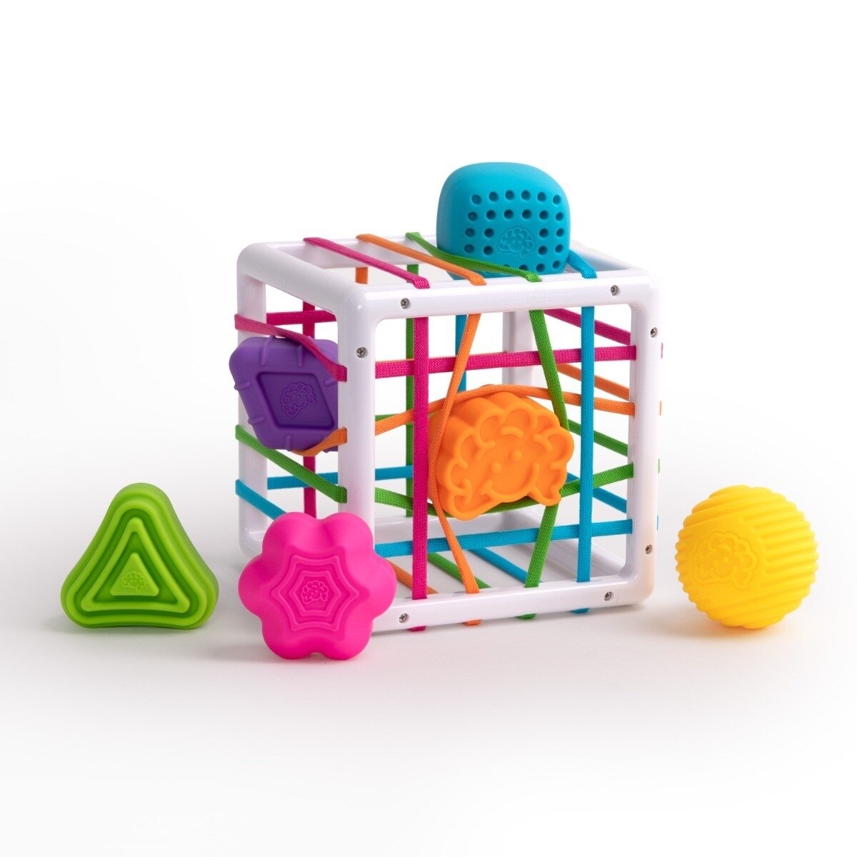 Fat Brain Toys Inovatyvus sensorinis kubas „InnyBin“ 6 Fat Brain Toys Inovatyvus sensorinis kubas „InnyBin“ 6