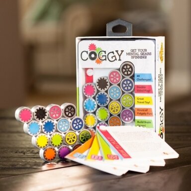Fat Brain Toys Lankstus loginis galvosūkis „Coggy“
