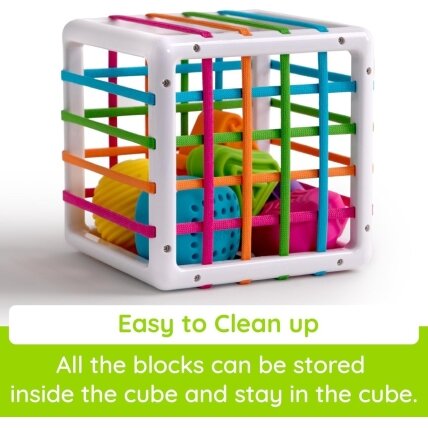 Fat Brain Toys Inovatyvus sensorinis kubas „InnyBin“ 1