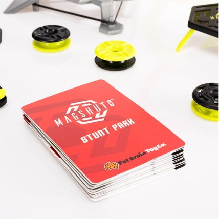 Fat Brain Toys Magshuto Stunt Park – magnetinių triukų ir taiklumo rinkinys 5