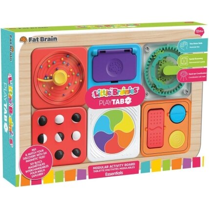 Fat Brain Toys modulinis sensorinis rinkinys „PlayTab“ 1 Fat Brain Toys modulinis sensorinis rinkinys „PlayTab“ 1