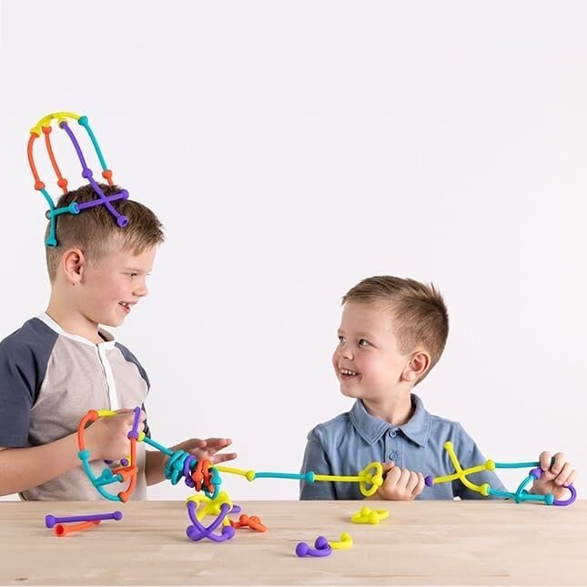 Fat Brain Toys Plip Kit – silikoninis konstruktorius 5 Fat Brain Toys Plip Kit – silikoninis konstruktorius 5
