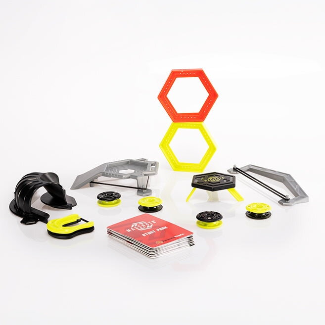 Fat Brain Toys Magshuto Stunt Park – magnetinių triukų ir taiklumo rinkinys 1