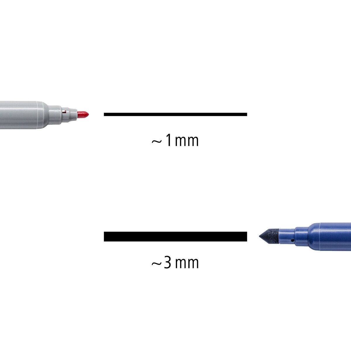Flomasteriai STAEDTLER, dvipusiai, dvispalviai, 10 vnt. 4 Flomasteriai STAEDTLER, dvipusiai, dvispalviai, 10 vnt. 4