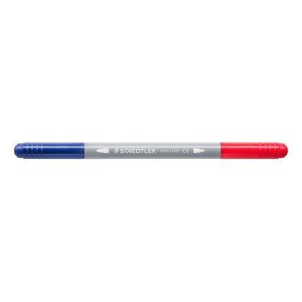 Flomasteriai STAEDTLER, dvipusiai, dvispalviai, 10 vnt. 2 Flomasteriai STAEDTLER, dvipusiai, dvispalviai, 10 vnt. 2