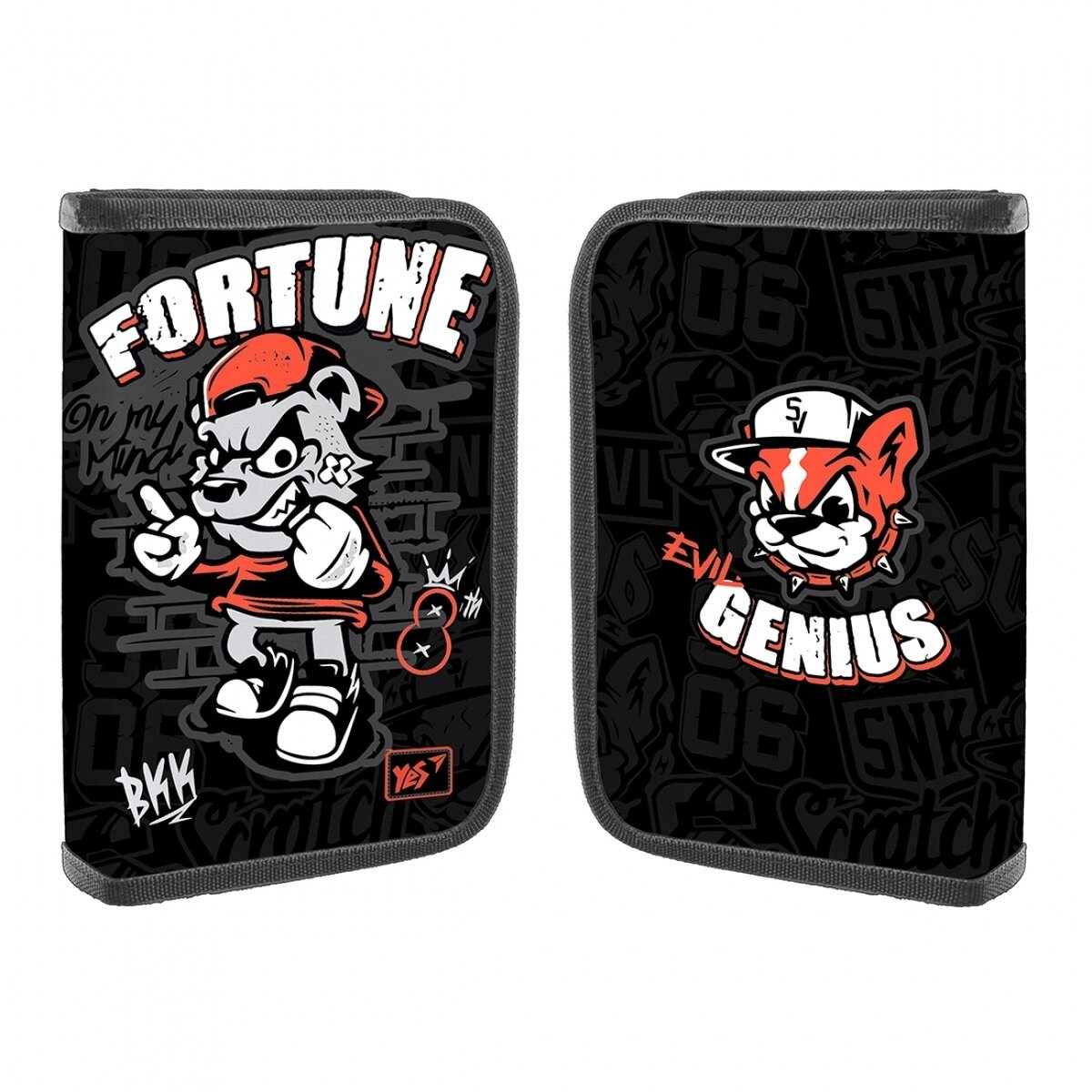 Forminis penalas YES vienvietis su atvartu HP-03 Scratch dog Forminis penalas YES vienvietis su atvartu HP-03 Scratch dog