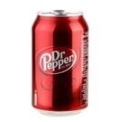 Gazuotas gaivusis gėrimas DR. PEPPER, 0,33 l, skardinė D Gazuotas gaivusis gėrimas DR. PEPPER, 0,33 l, skardinė D