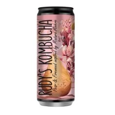 Gaivusis arbatos gėrimas RUDY'S Kombucha, kriaušių ir gauromečių skonio, 0,33 l , skardinė Gaivusis arbatos gėrimas RUDY'S Kombucha, kriaušių ir gauromečių skonio, 0,33 l , skardinė