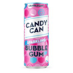 Gazuotas gaivusis gėrimas CANDY CAN Bubblegum, 0.33 l Gazuotas gaivusis gėrimas CANDY CAN Bubblegum, 0.33 l