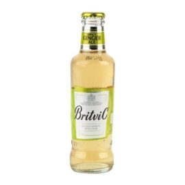 Gaivusis gėrimas BRITVIC Ginger ale, 200 ml stiklo butelis D Gaivusis gėrimas BRITVIC Ginger ale, 200 ml stiklo butelis D