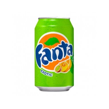 Gaivusis gėrimas FANTA Exotic, gazuotas, 0,33 l, skardinė, D