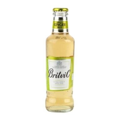 Gaivusis gėrimas BRITVIC Ginger ale, 200 ml stiklo butelis D