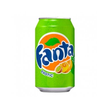 Gaivusis gėrimas FANTA Exotic, gazuotas, 0,33 l, skardinė, D Gaivusis gėrimas FANTA Exotic, gazuotas, 0,33 l, skardinė, D