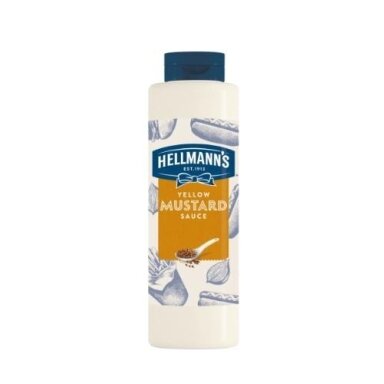 Garstyčių padažas HELLMANN'S, 880 g. Garstyčių padažas HELLMANN'S, 880 g.