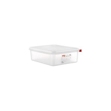 Gastro talpa AIRTIGHT GN1/2, su dangčiu, PP, 6,5 l, H 10 cm, vt