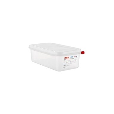 Gastro talpa AIRTIGHT GN1/3, su dangčiu, PP, 4 l, H 10 cm, vnt Gastro talpa AIRTIGHT GN1/3, su dangčiu, PP, 4 l, H 10 cm, vnt
