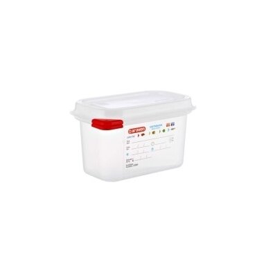 Gastro talpa AIRTIGHT, GN1/9, 1 l, H 100 mm Gastro talpa AIRTIGHT, GN1/9, 1 l, H 100 mm