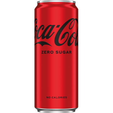 Gazuotas gaivusis gėrimas COCA COLA Zero, 0.33l, skardinė D