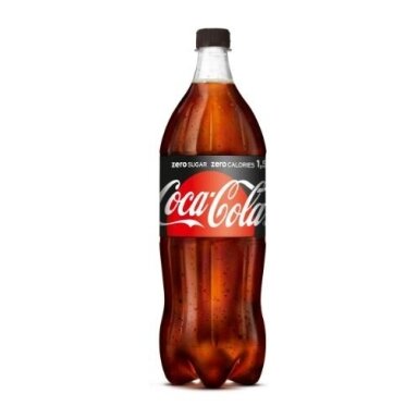 Gazuotas gaivusis gėrimas COCA COLA Zero, 1,5 l D Gazuotas gaivusis gėrimas COCA COLA Zero, 1,5 l D