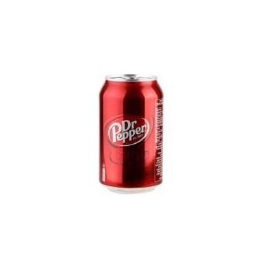 Gazuotas gaivusis gėrimas DR. PEPPER, 0,33 l, skardinė D Gazuotas gaivusis gėrimas DR. PEPPER, 0,33 l, skardinė D