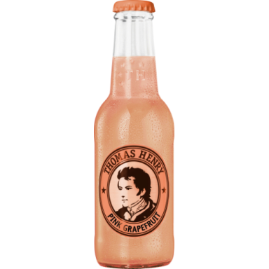 Gazuotas gaivusis gėrimas THOMAS HENRY Pink Grapefruit, nealk., 0,2l but.D Gazuotas gaivusis gėrimas THOMAS HENRY Pink Grapefruit, nealk., 0,2l but.D