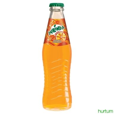 Gazuotas gėrimas, MIRINDA, Orange, 0,2 l, stiklas Gazuotas gėrimas, MIRINDA, Orange, 0,2 l, stiklas