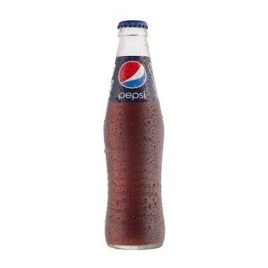 Gazuotas gėrimas PEPSI, 0,2 l, stiklas Gazuotas gėrimas PEPSI, 0,2 l, stiklas