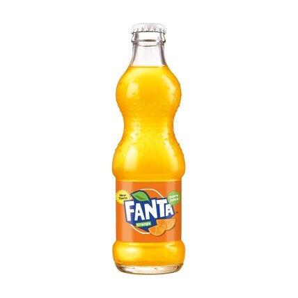Gaivinantis gėrimas FANTA, 0.25 l, stiklinis buteliukas D Gaivinantis gėrimas FANTA, 0.25 l, stiklinis buteliukas D