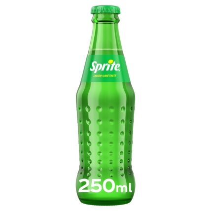 Gaivinantis gėrimas SPRITE, 0.25 l, stiklinis butelis D Gaivinantis gėrimas SPRITE, 0.25 l, stiklinis butelis D