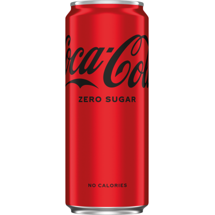 Gazuotas gaivusis gėrimas COCA COLA Zero, 0.33l, skardinė D Gazuotas gaivusis gėrimas COCA COLA Zero, 0.33l, skardinė D