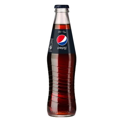 Gazuotas gėrimas PEPSI MAX, 0,2 l, stiklas Gazuotas gėrimas PEPSI MAX, 0,2 l, stiklas