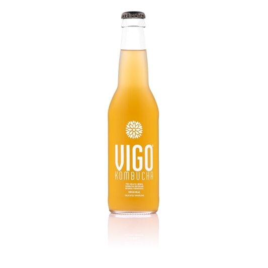 Gaivusis arbatos gėrimas VIGO Kombucha, Original, gazuotas, 0,330 l, D, LT-EKO-001 Gaivusis arbatos gėrimas VIGO Kombucha, Original, gazuotas, 0,330 l, D, LT-EKO-001